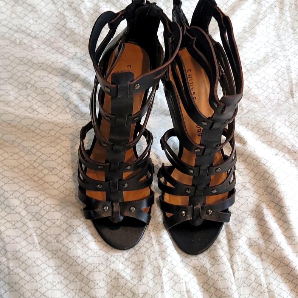 CHINESE LAUNDRY GLADIATOR HEELS